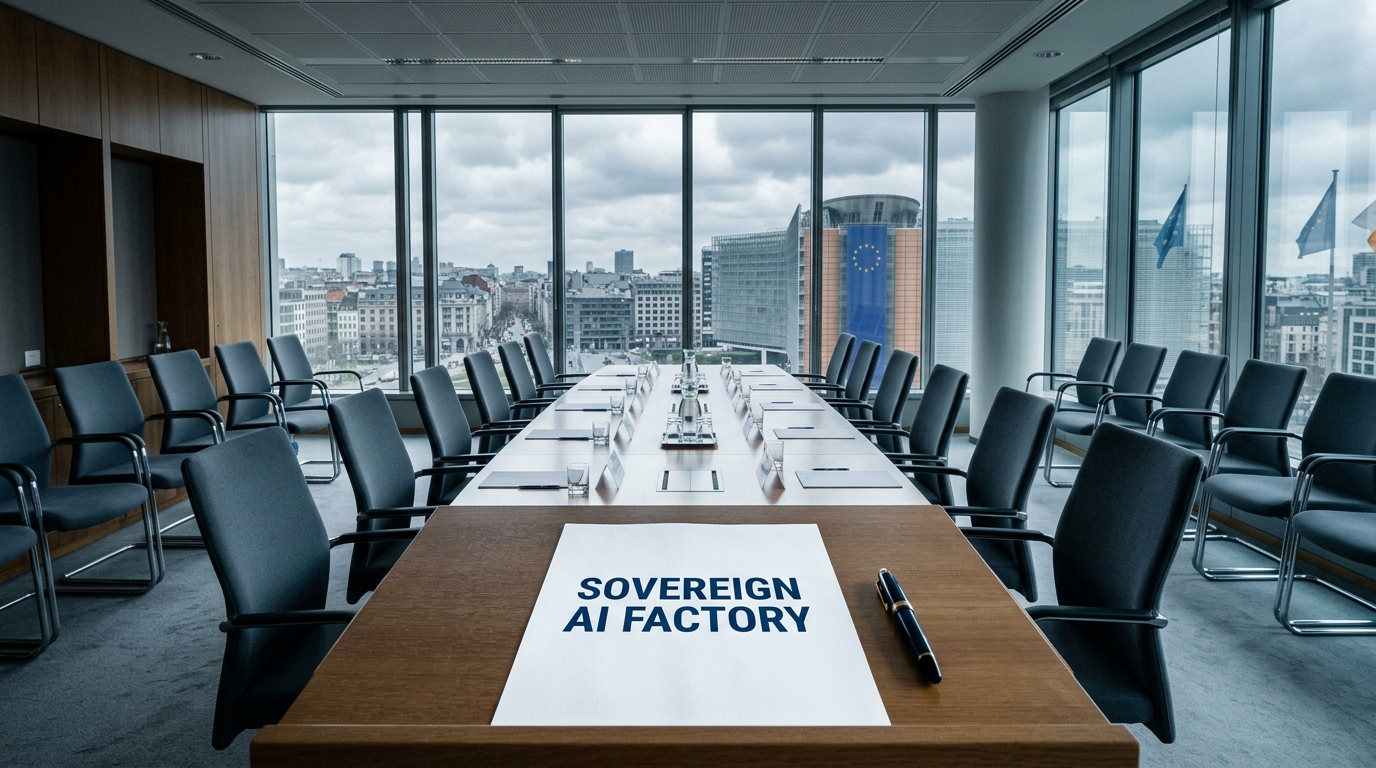 From paper to policy — the vocabulary of sovereign AI arrives in Brussels